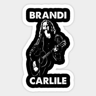 Vintage 90s Brandi In Concert Sticker